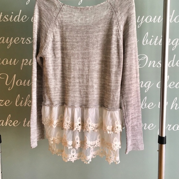 BLU PEPPER KNIT TOP - Picture 4 of 5